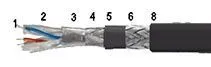 Кабель КИПЭВт 8х2х0,6