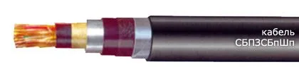 Кабель СБПЗСБпШп 9х2х2,5