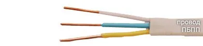 Кабель ПБПП 2x4